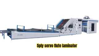 Automatischer 5-lagiger 3-in-1-Servo-Wellenlaminator