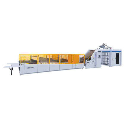 1500x1500mm Hochgeschwindigkeitsflöten-Laminiermaschinen-Maschine 160m/Min 20kw für gewölbte Pappe mit CER Schild