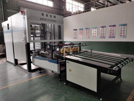 Laminationsmaschine Automatische Flötenlaminierungsmaschine mit Spitzenpapierdicke 150-800 gm für Verpackungslinien