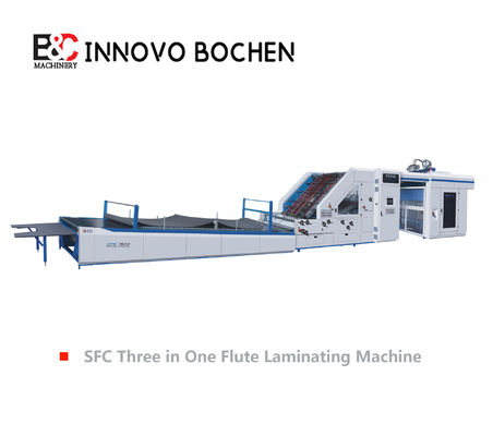 SFC1500 Drei-in-Eins-Fluet-Laminator mit Servomotor-Steuerung Maximalgeschwindigkeit 10 m/Min