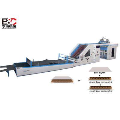 5 Ply Servo Automatische Flötenlaminiermaschine 150 m/Min