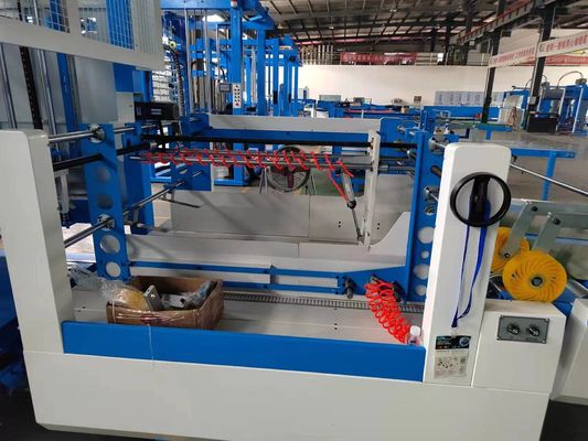 Automatische Flip Flop-Palettenstackmaschine mit Flötenlaminierer für die Produktion von Wellpappe