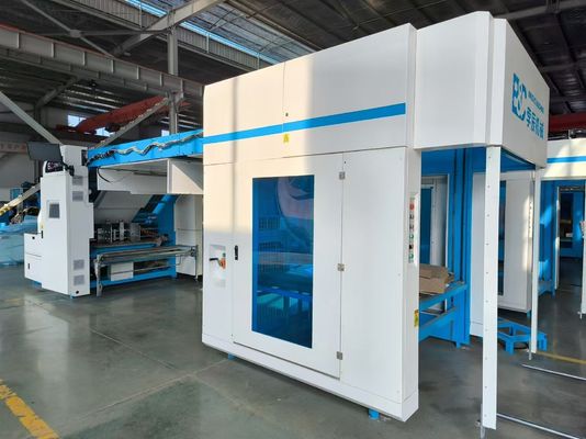 Gfs 200m/Min Hochgeschwindigkeitsflötenlaminiermaschine mit Überlappungszufuhr und Servo-Steuerung für Bord