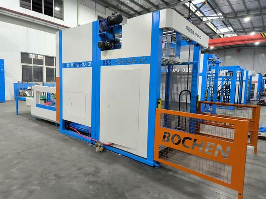 Hochgeschwindigkeitsgewölbte Kartonproduktion und automatische Staplermaschine für vollautomatisches Stapeln und Flötenlaminieren