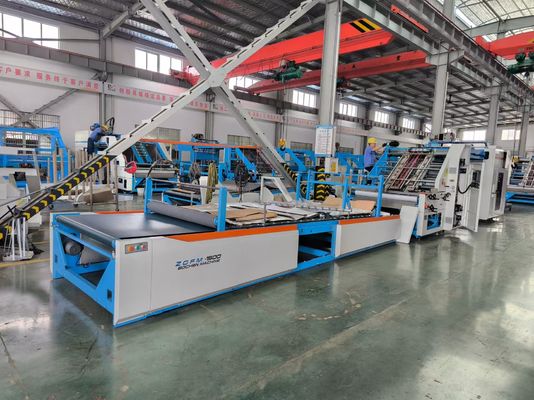 160 m/Min Hochgeschwindigkeits-Automatische Flötenlaminiermaschine zur Lamination von Hochleistungs-Golfkarton