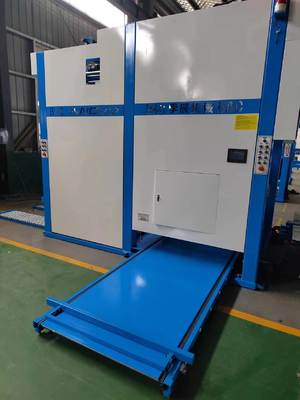 Automatische Klapp-Stapelmaschine für Flöten-Litho-Laminator zur Automatisierung der Papierhandhabung, einschließlich Zähl-, Wend- und Stapelvorgängen