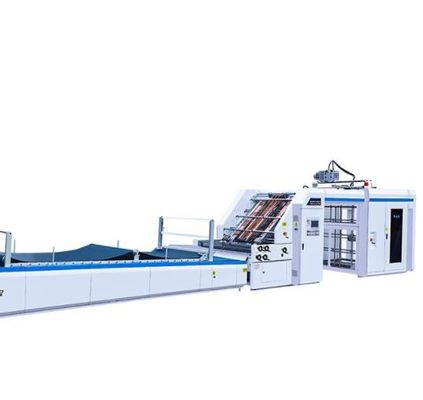 Hohe Geschwindigkeit runzelte lamellierende Maschine 150m/Min For Corrugated Paperboard ZGFM1500