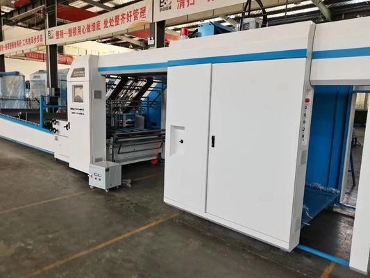 hohe Geschwindigkeit 150m/Min Flute Laminator Machine 1500x1500mm für gewölbte Laminierung