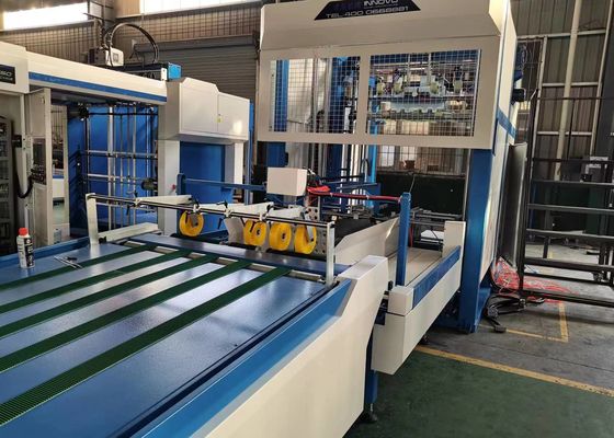 1700 mm Auto-Stapler-Maschinen-Touchscreen-Flip-Flop, der Blätter mit hoher Geschwindigkeit stapelt