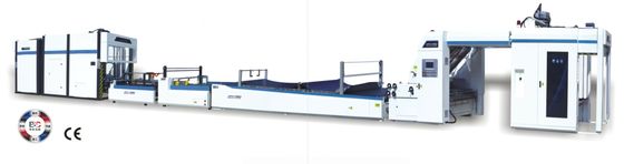1500mm Litho Laminiermaschinen-volle automatische hohe Geschwindigkeit mit PLC-Programm für das Lamellieren des gewölbten Kartons