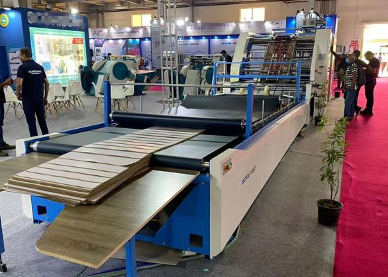 Automatische Hochgeschwindigkeits-Laminiermaschine für Wellpappe von oben nach unten