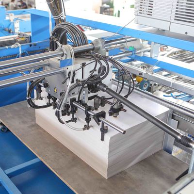 1500 mm Hochgeschwindigkeits-Wellpappenmaschine Kartonpapier automatisch