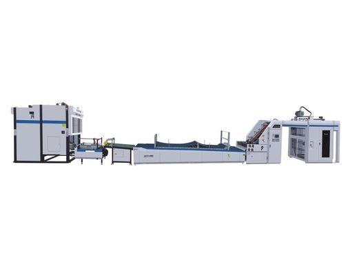 1500 x 15000 mm Blatt-zu-Blatt-Laminiermaschine Automatische Litho-Laminiermaschine mit Flop-Flop-Stapler