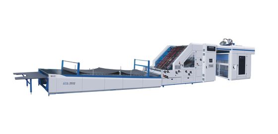 Automatische 2+2+1 Drei-in-einer 5-fach-Hochgeschwindigkeits-Flute-Wallpapier-Laminationsmaschine mit Servomotor