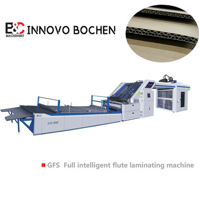 Voll-Full-Automatische Wellpappe-Blatt 5Ply Flöte Laminationsmaschine für Kartonboxen