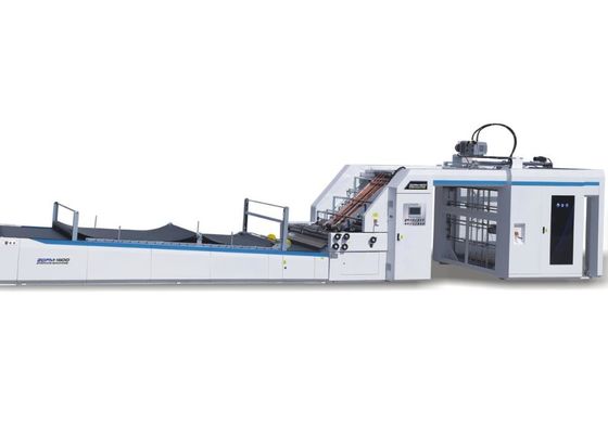 Automatischer Lithium-Flute-Laminator aus Wellpappe Hochgeschwindigkeit mit 150 m/h
