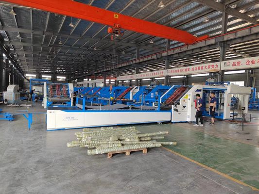 150m/Min Hochgeschwindigkeits-Blatt-zu-Blatt-Flute-Laminator-Maschine Automatisch für Karton