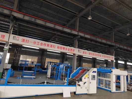 ZGFM-Serie 1500mm Flötenlaminierungsmaschine automatische Blech-zu-Blatt für Wellpappe