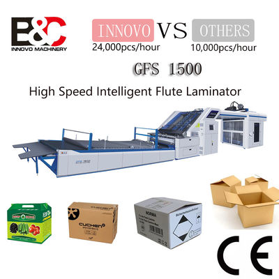Flötenlaminierungsmaschine für Wellpappe 200 Meter/Min.