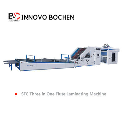 SFC2200 Automatische Flötenlaminierungsmaschine 5Ply Flötenlaminierungsmaschine zur Herstellung von Wellkartons