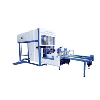 Hochleistungs-automatische Doppelpalettierung Papier-Flipping Pile Turner Stapelmaschine für Wellpappe