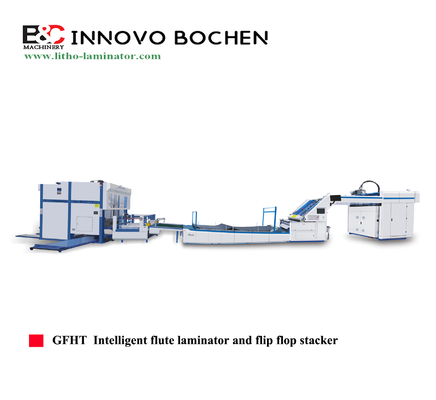 GFHT 1500mm Hochgeschwindigkeits-Laminationsmaschine für Karton 50 Blätter/Min.