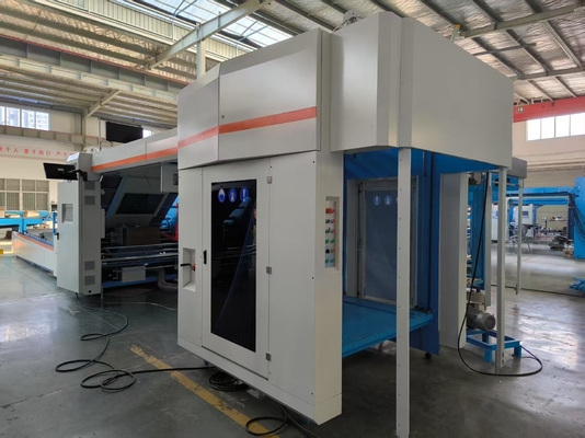 Große Edelstahl-Anilox-Roller-Hochgeschwindigkeitsflötenlaminiermaschine GFS1500 für Wellplattenlaminierung
