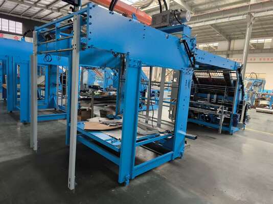 Automatische Rillenlaminatormaschine optimiert für Hochgeschwindigkeits-Wellpappenkaschierung und Lithokaschierung
